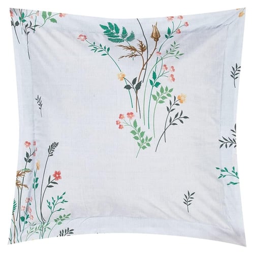 مفرش صيفي مزدوج 7 قطع - كلاودي - أبيض - أخضر