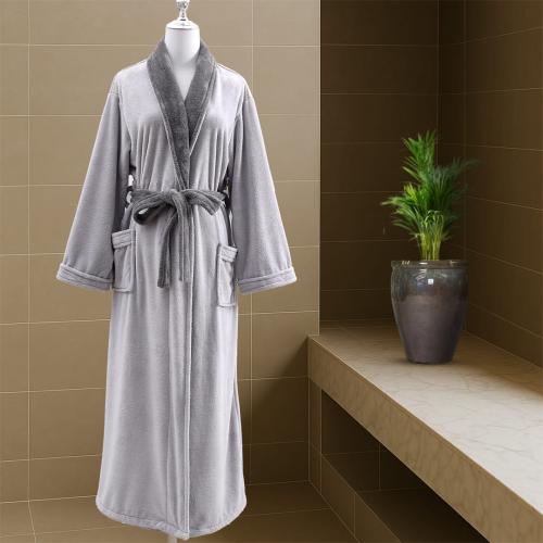 روب استحمام مودرن-رصاصي