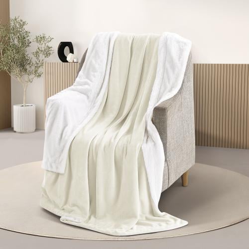 بطانية مخمل وفرو ماريو 200 × 230 - سكري