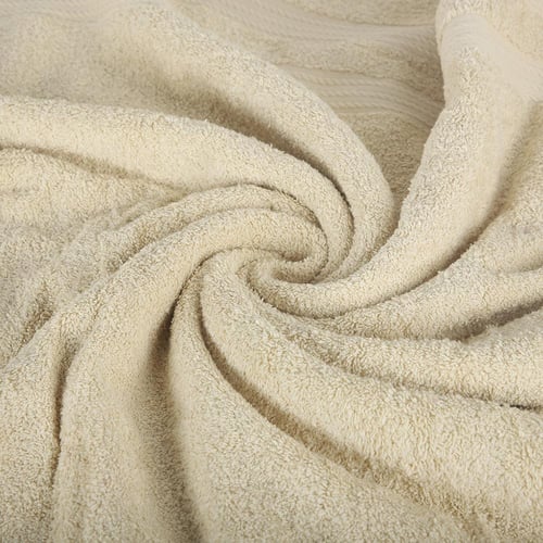 منشفة قطن - نيروفا - مقاس كبير - 100*180 -بيج فاتح