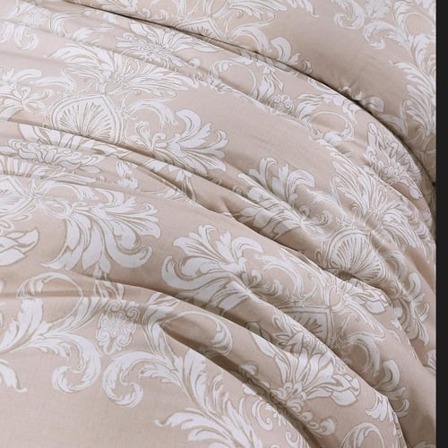 مفرش قطن عالي النعومة مزدوج 300 غرزه 8 قطع - ايليو...