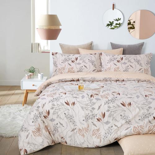 مفرش صيفي مزدوج 6 قطع - ايفانو - كريمي - بيج