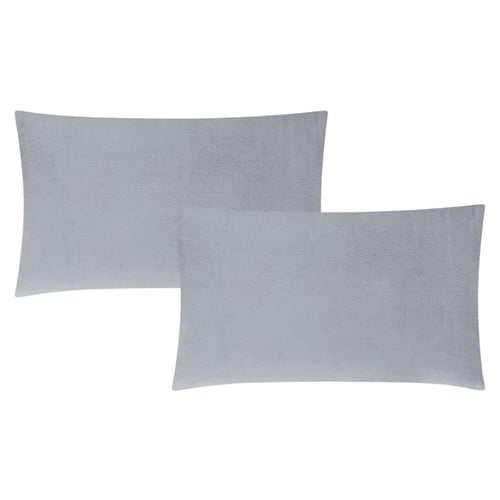 مفرش شتوي مخمل فرو مفرد ونص 4 قطع - موريل - رمادي