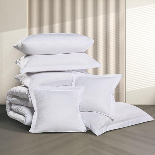 مفرش فندقي فاخر مزدوج ناعم 11 قطعة – سولين Soline-...