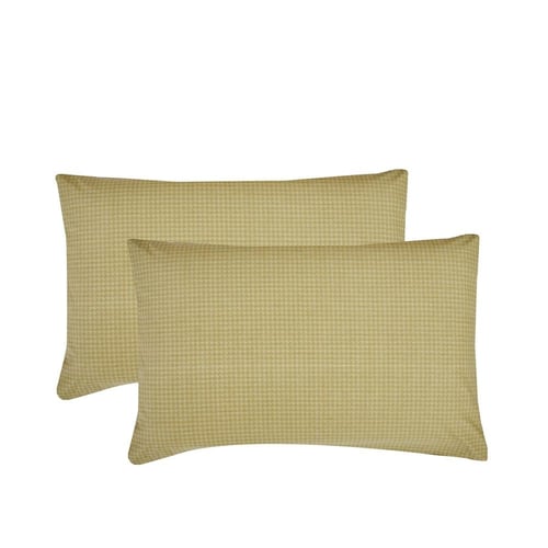 مفرش قطن صيفي مزدوج 6 قطع - نوفيلا -ابيض - اخضر غا...