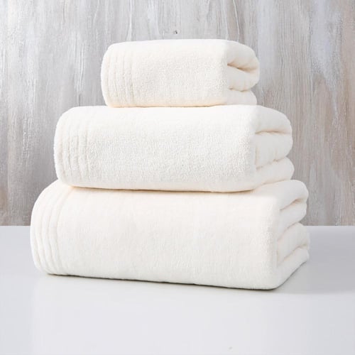 منشفة كورال فليس - إشيل - مقاس كبير - 90*180 - سكر...