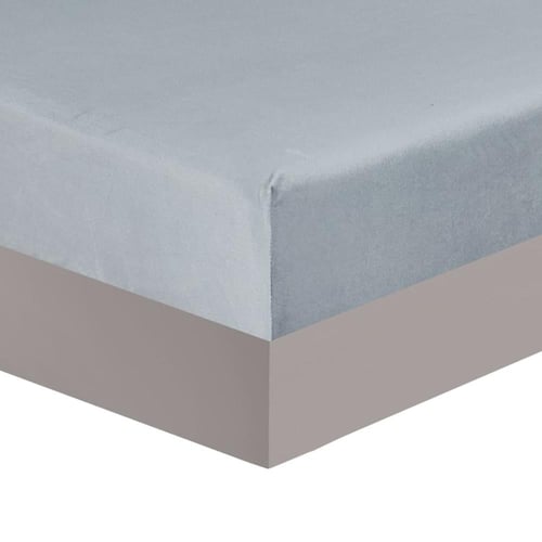 مفرش شتوي مخمل فرو مفرد ونص 4 قطع - موريل - أبيض ع...