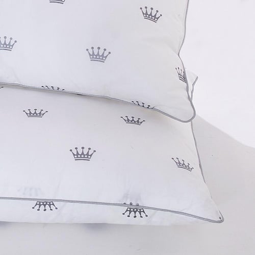 مفرش صيفي كوين تنسيل قطن 300 غرزة + مخدة هدية