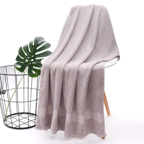 منشفة قطن بامبو مقاس صغير -بيج