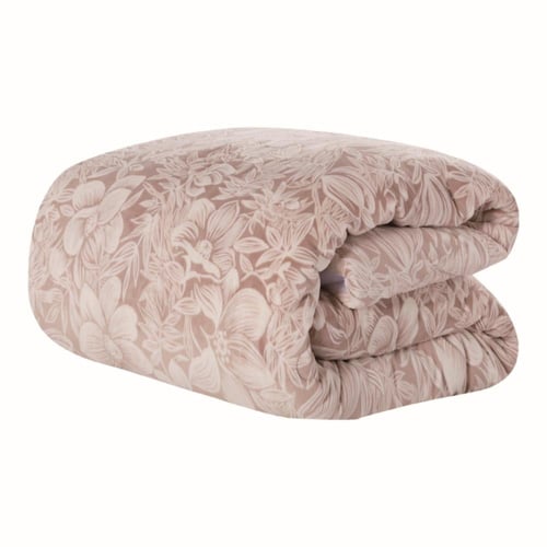 مفرش شتوي مزدوج مخمل فرو 6 قطع - اورنيلا - لحمي -...