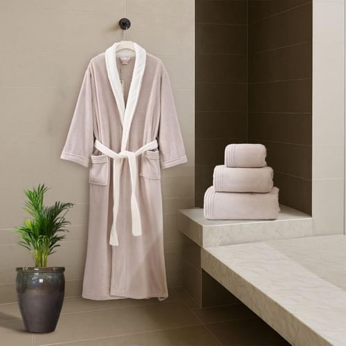 روب استحمام مودرن-بيج فاتح