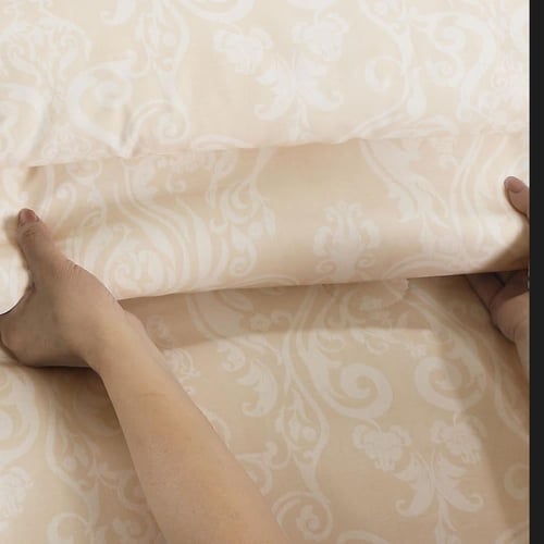 مفرش قطن عالي النعومة مزدوج 300 غرزه 8 قطع - ايليو...