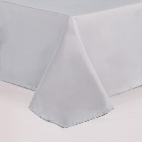 مفرش موآليد بحواجز 5 قطع - لارك - أبيض - رصاصي