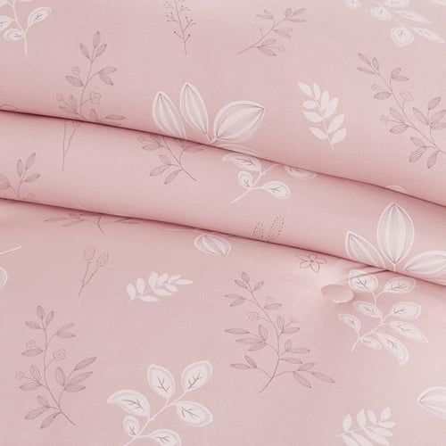 مفرش صيفي مفرد ونص 4 قطع - اليساندرا - زهري - رماد...