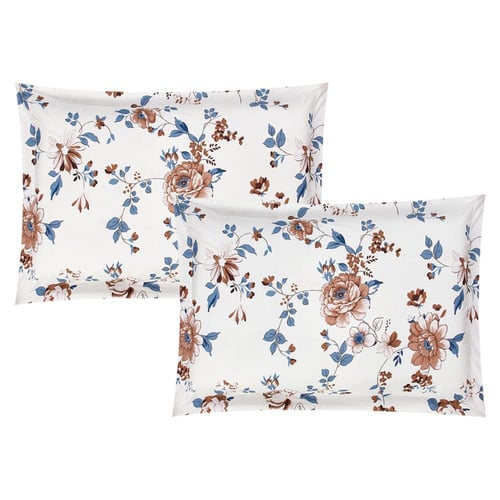 مفرش صيفي مفرد ونص 4 قطع - غاردينا -كريمي - بيج غا...