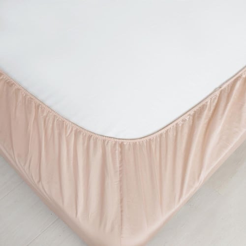 طقم شرشف قطن 300غرزة صيفي مزدوج مبطن بحشوة خفيفة٣...