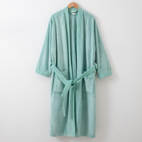 روب استحمام -أوليان - مقاس XL - تركوازي