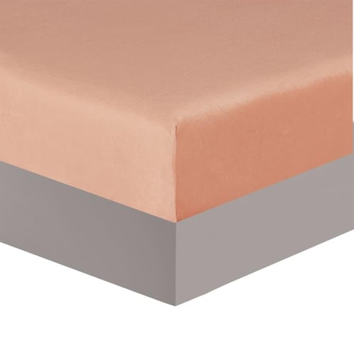 مفرش شتوي مزدوج مخمل 6 قطع - هيذر - رصاصي - خوخي