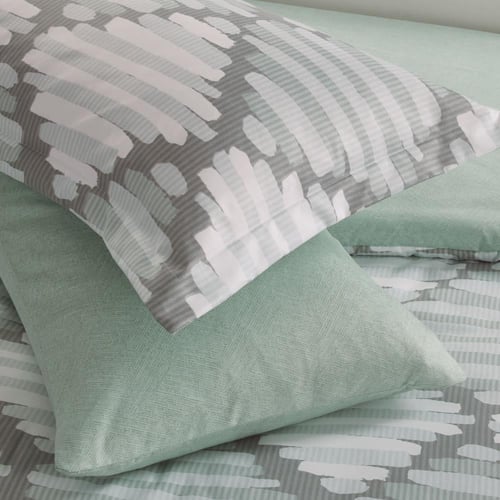 مفرش صيفي مفرد ونص 4 قطع - ليتون -رصاصي - اخضر فات...