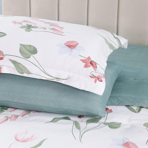 مفرش صيفي مفرد ونص 4 قطع - ليتون -