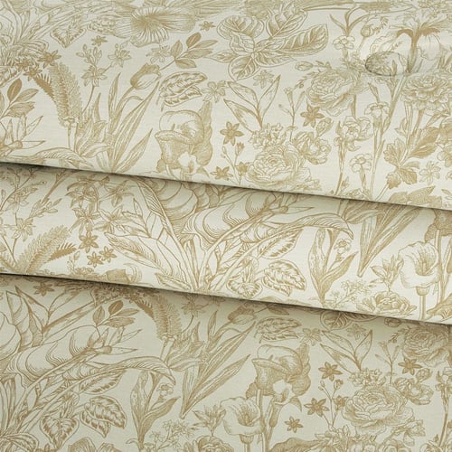 مفرش قطن صيفي مزدوج 8 قطع - افاليون - اخضر