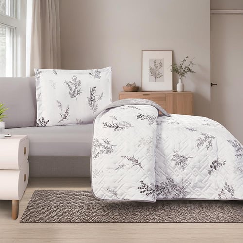 مفرش صيفي مفرد ونص حشوة مضغوطه 4 قطع - افروديت - ا...