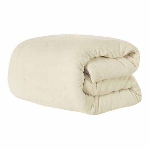 مفرش شتوي مخمل فرو محفور مفرد ونص 4 قطع - موريل -...