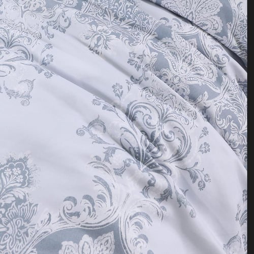 مفرش صيفي مزدوج 10 قطع - ريفيرا - رصاصي - بنفسجي ف...