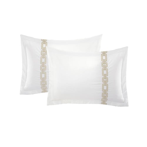 مفرش صيفي مفرد ونص مطرز بنظام فندقي 5 قطع - ايلارا...