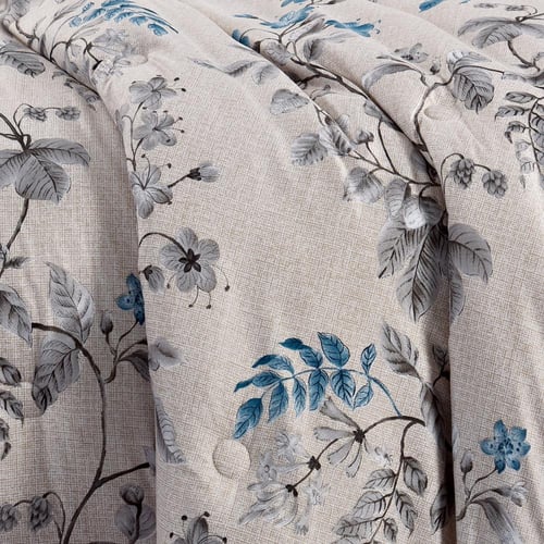 مفرش صيفي مفرد ونص 4 قطع - اديلين - بيج غامق - زيت...