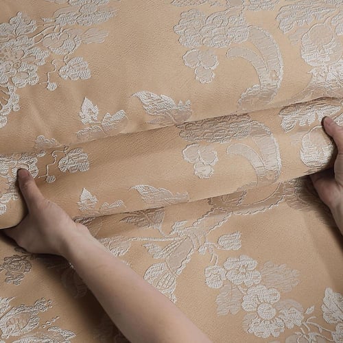 مفرش صيفي فاخر كوين جاكار مطرز 8 قطع – رومينا - بي...