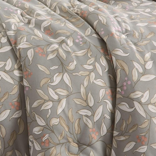 مفرش صيفي مفرد ونص 4 قطع - ليتون -زيتي - زهري