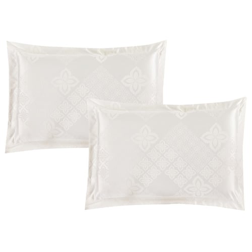 مفرش صيفي مزدوج جاكار 7 قطع - بيوني - سكري