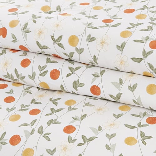 مفرش قطن صيفي مقاس كوين 8 قطع - نيفورا - سكري - اخ...