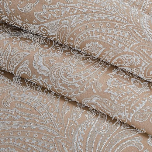 مفرش صيفي فاخر مفرد ونص جاكار مطرز 6 قطع – أمارثا...