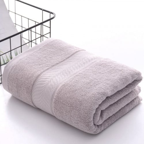 منشفة قطن بامبو مقاس وسط - بيج