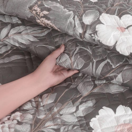 مفرش صيفي مفرد ونص حشوة مضغوطه 4 قطع - افروديت - ر...