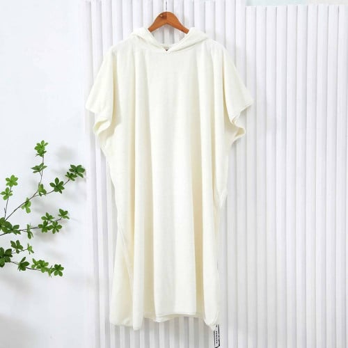 روب استحمام بقبعة - أستلي - مقاس XL- سكري