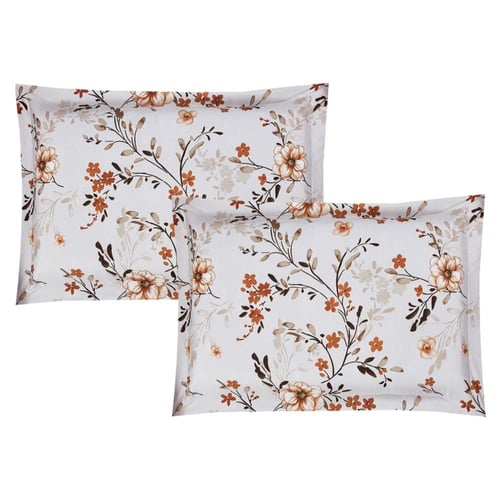 مفرش صيفي مفرد ونص 4 قطع - غاردينا -رصاصي فاتح - ب...