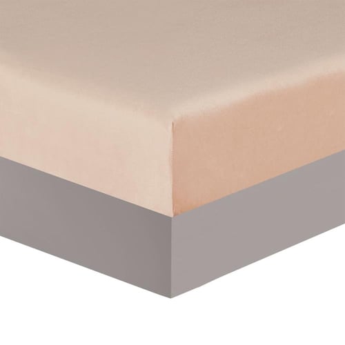 مفرش شتوي مخمل مقاس كوين 6 قطع - اودري - بيج