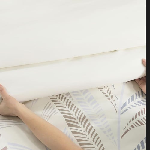 مفرش صيفي مزدوج 10 قطع - ريفيرا - سكري غامق