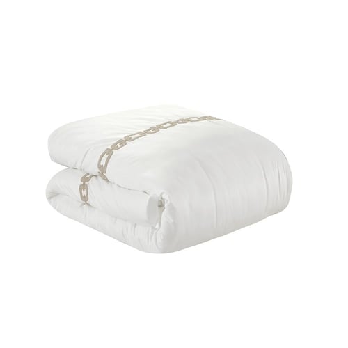 مفرش صيفي مفرد ونص مطرز بنظام فندقي 5 قطع - ايلارا...