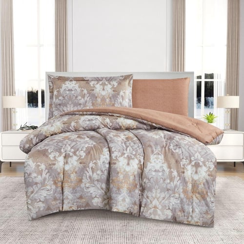 مفرش صيفي مفرد ونص 4 قطع - ليتون - متعدد الألوان