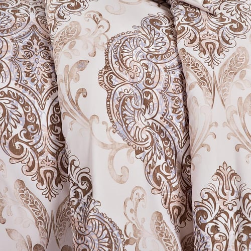 مفرش صيفي مزدوج وجهين ٧ قطع - اوركا -كريمي