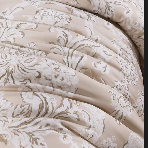 مفرش صيفي مزدوج من قماش التنسيل 8 قطع - ايليثيا -ب...