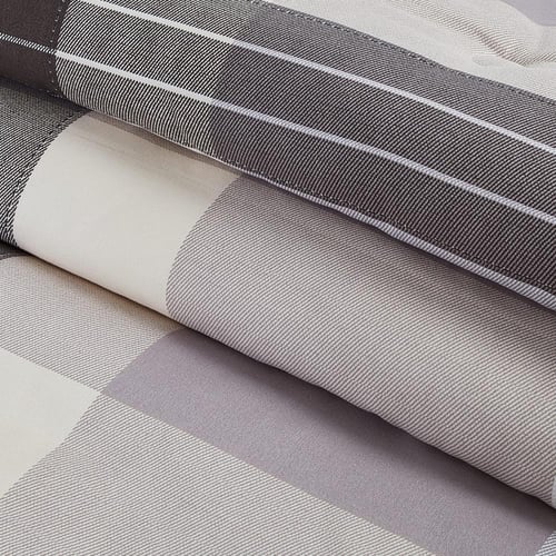 مفرش صيفي مفرد ونص 4 قطع - ليتون - رمادي - بيج -رص...