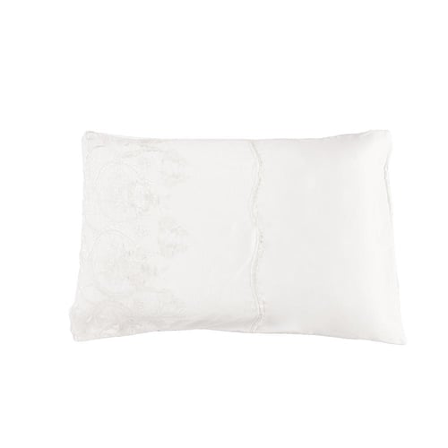 مفرش صيفي مزدوج جاكار 7 قطع مزين بالدانتيل - بيري...