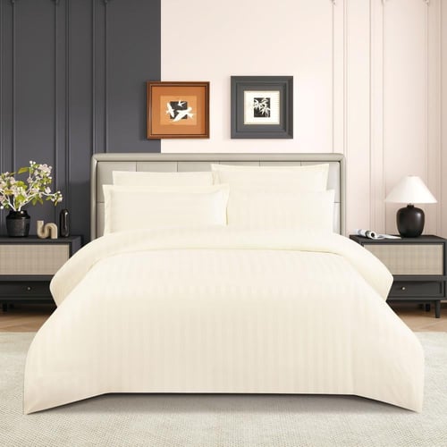 مفرش فندقي مزدوج 6 قطع - سيرينو - سكري