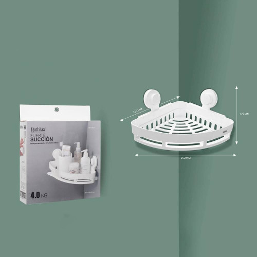 رف شامبو زاوية 252*252*127