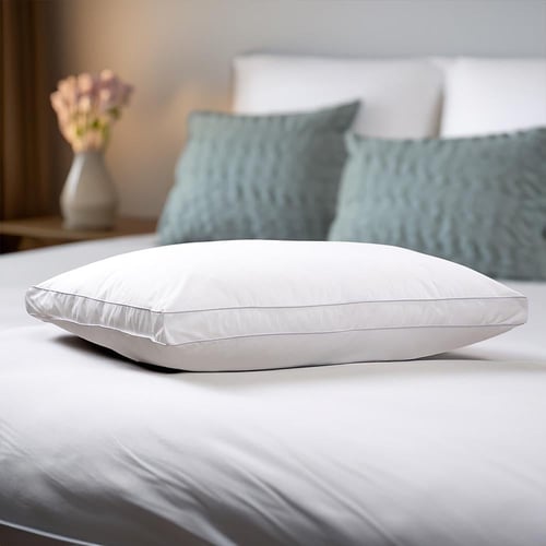 مخدة قطن بديل الريش الفندقية - لوسيان